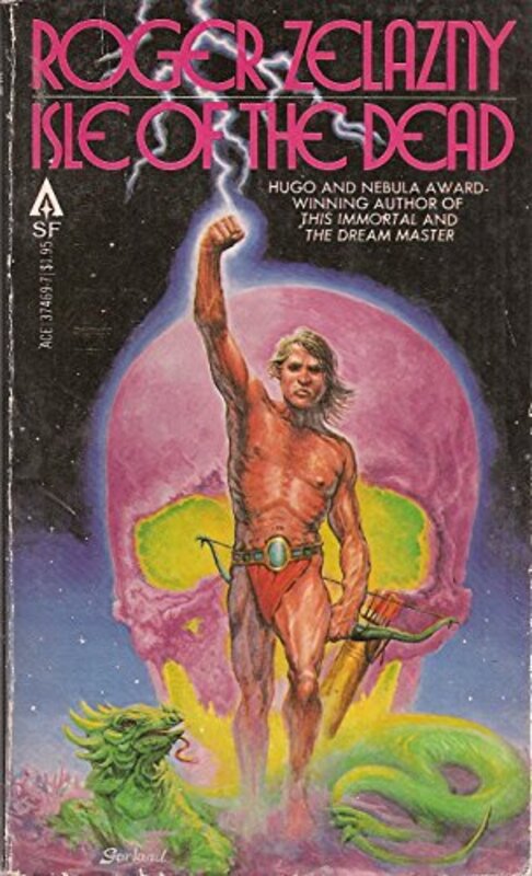 Book cover for "Isle of the Dead" by Roger Zelazny
