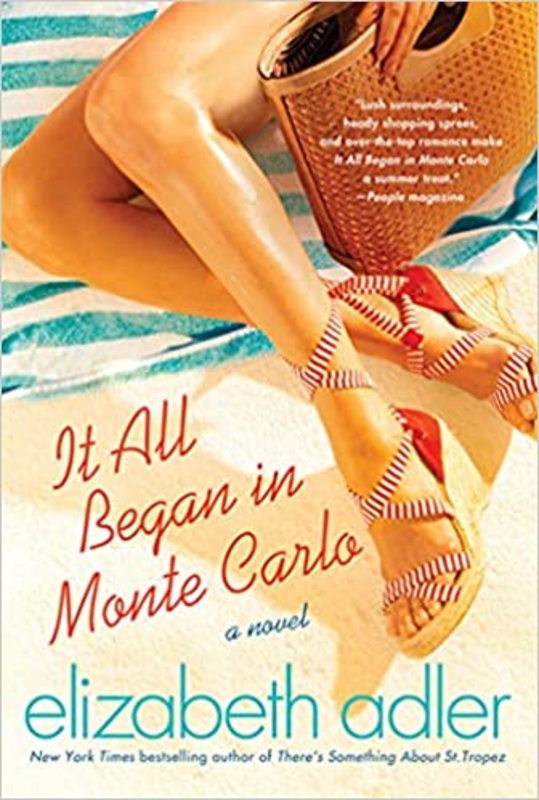 Book cover for "It All Began in Monte Carlo" by Elizabeth Adler