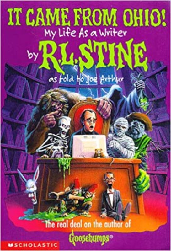 Book cover for "It Came From Ohio" by R.L. Stine