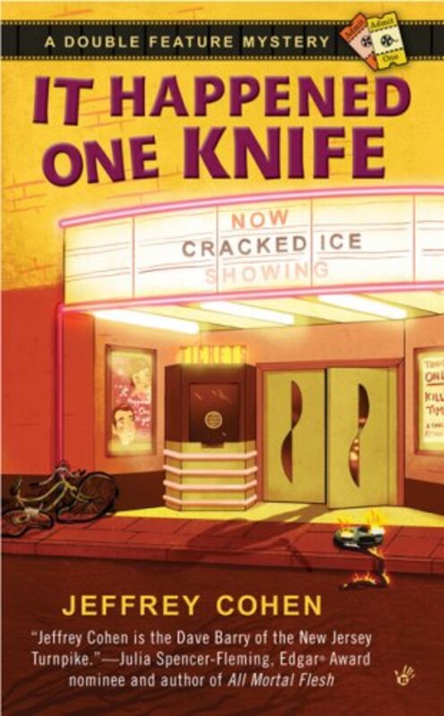 Book cover for "It Happened One Knife" by Jeffrey Cohen