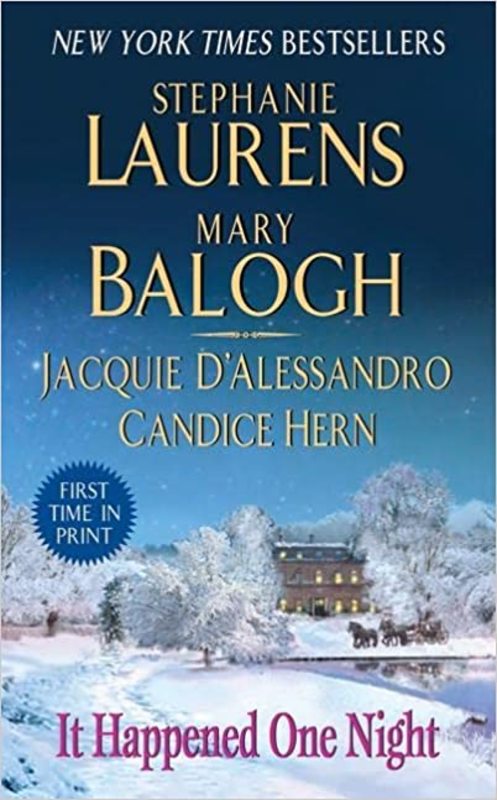 Book cover for "It Happened One Night" by Stephanie Laurens