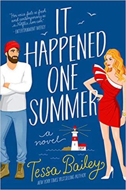 Book cover for "It Happened One Summer" by Tessa Bailey