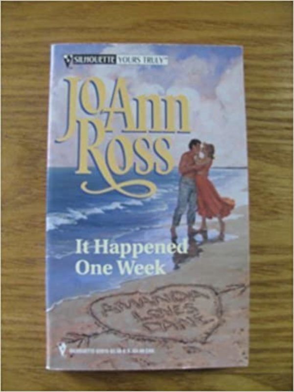 Book cover for "It Happened One Week" by JoAnn Ross