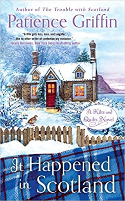 Book cover for "It Happened in Scotland" by Patience Griffin