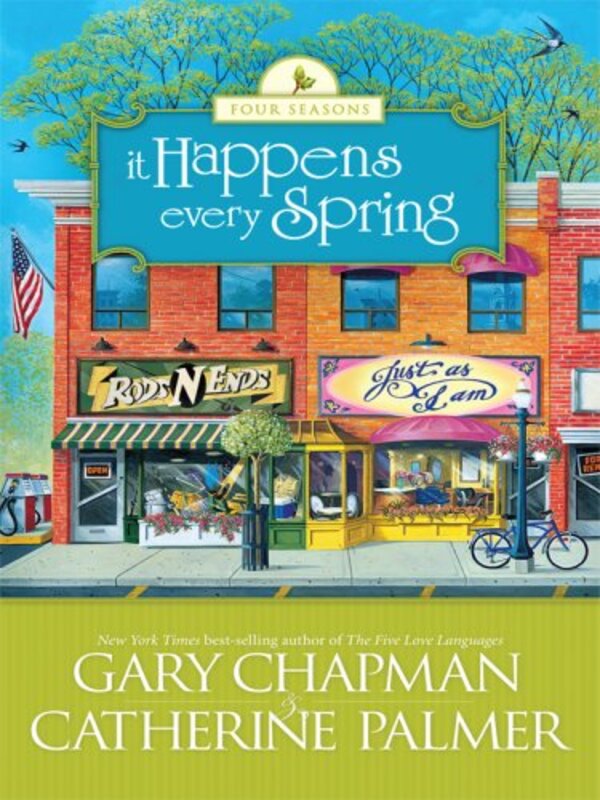 Book cover for "It Happens Every Spring" by Catherine Palmer