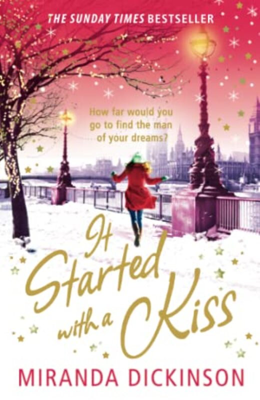 Book cover for "It Started With A Kiss" by Miranda Dickinson