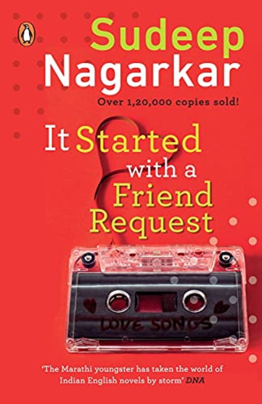 Book cover for "It Started With a Friend Request" by Sudeep Nagarkar
