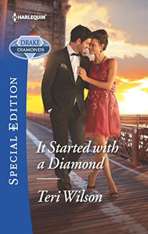 Book cover for "It Started with a Diamond" by Teri Wilson