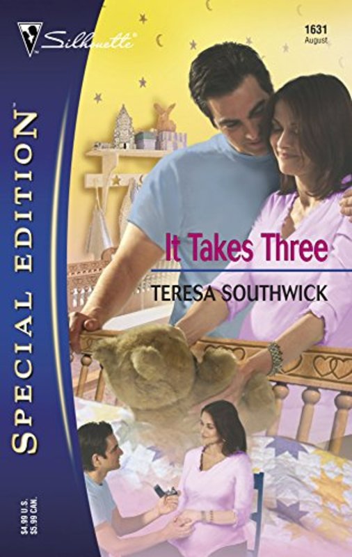 Book cover for "It Takes Three" by Teresa Southwick