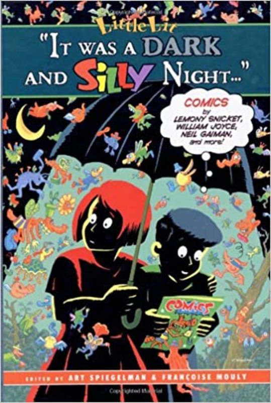 Book cover for "It Was a Dark and Silly Night..." by Daniel Handler