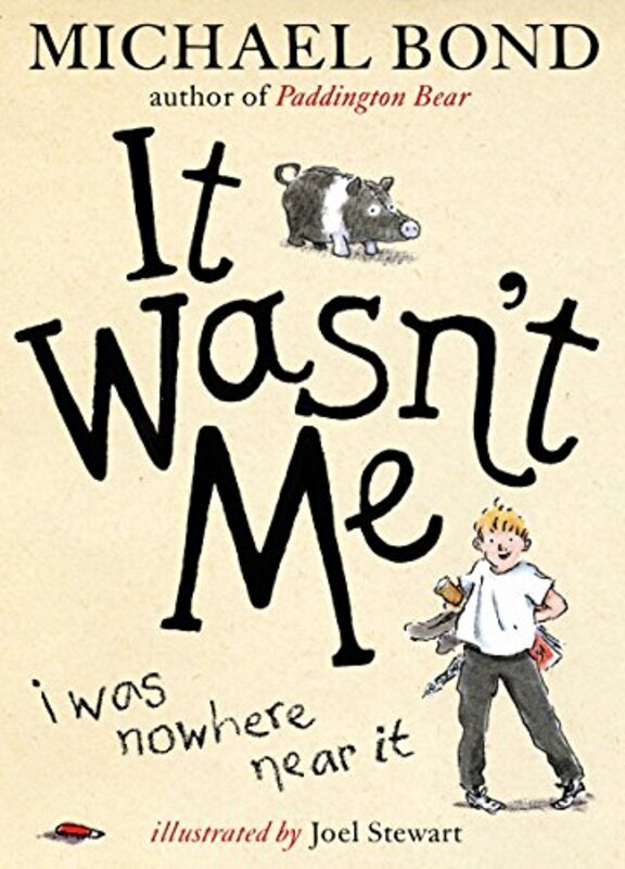 Book cover for "It Wasn't Me!" by Michael Bond