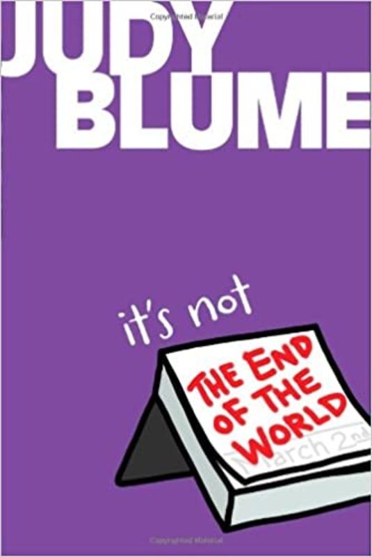 Book cover for "It’s Not the End of the World" by Judy Blume