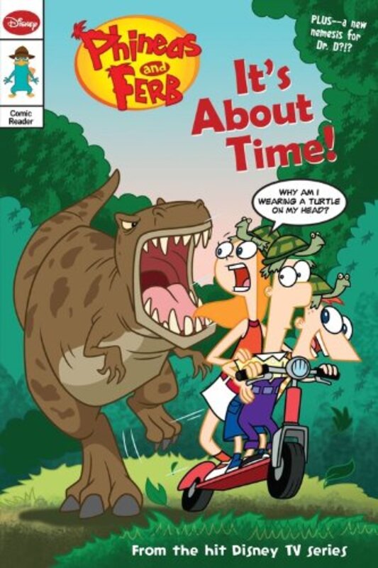 Book cover for "It's About Time!" by John Patrick Green