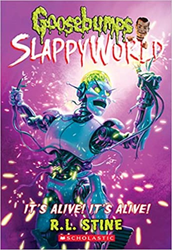 Book cover for "It's Alive! It's Alive!" by R.L. Stine