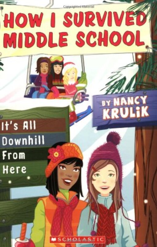Book cover for "It's All Downhill From Here" by Nancy Krulik