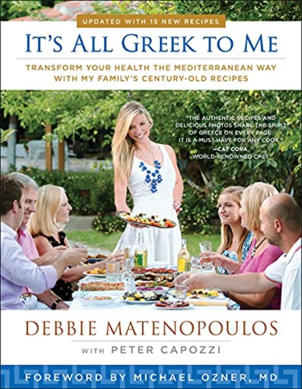 Book cover for "It's All Greek to Me" by Debbie Matenopoulos