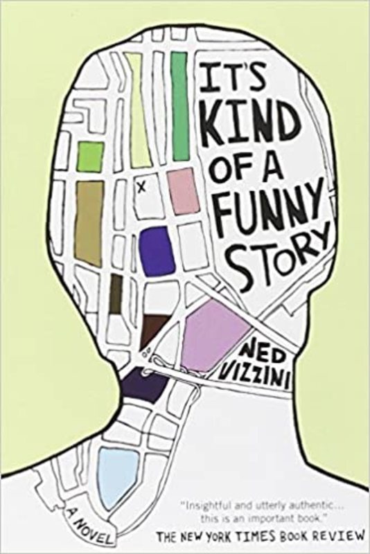 Book cover for "It's Kind of a Funny Story" by Ned Vizzini
