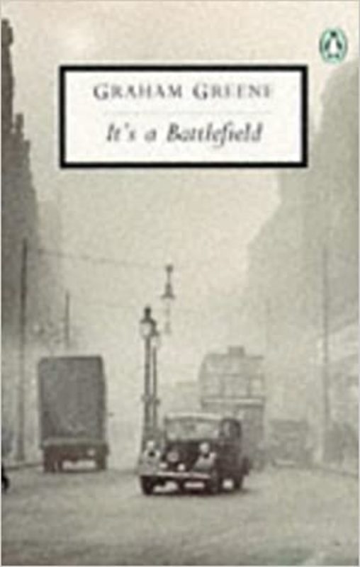 Book cover for "It's a Battlefield" by Graham Greene