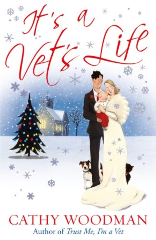 Book cover for "It's a Vet's Life" by Cathy Woodman