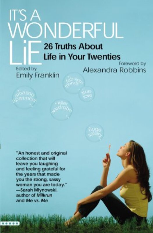 Book cover for "It's a Wonderful Lie" by Emily Franklin