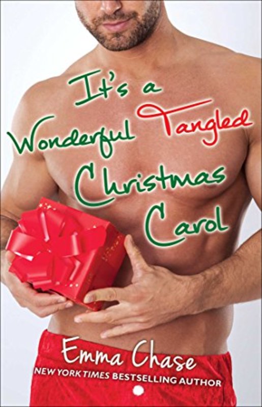 Book cover for "It's a Wonderful Tangled Christmas Carol" by Emma Chase