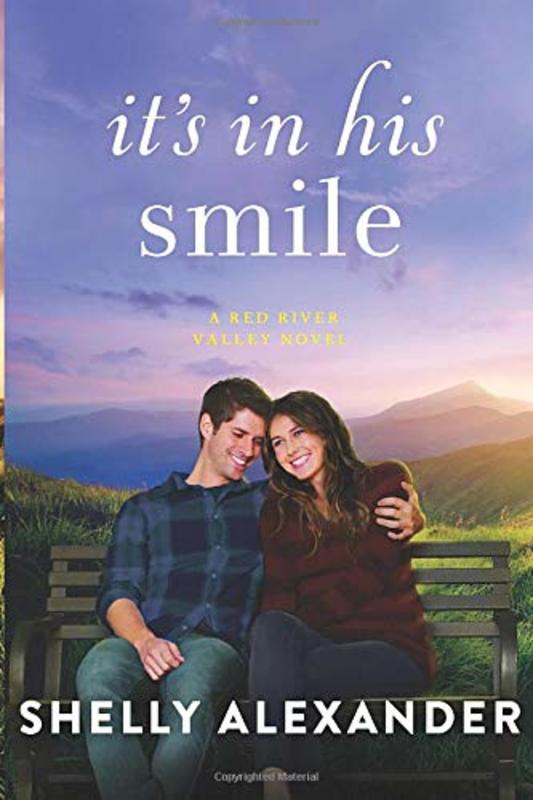 Book cover for "It's in His Smile" by Shelly Alexander