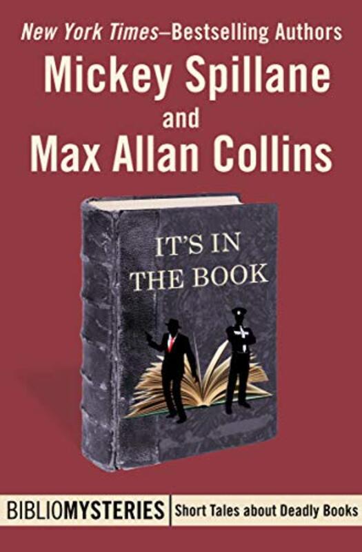 Book cover for "It's in the Book" by Mickey Spillane