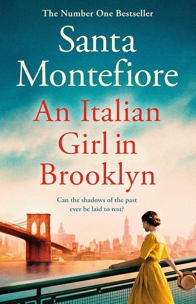 Book cover for "Italian Girl in Brooklyn" by Santa Montefiore