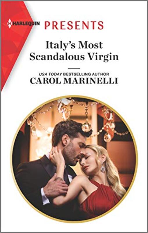 Book cover for "Italy's Most Scandalous Virgin" by Carol Marinelli