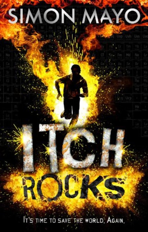 Book cover for "Itch Rocks" by Simon Mayo