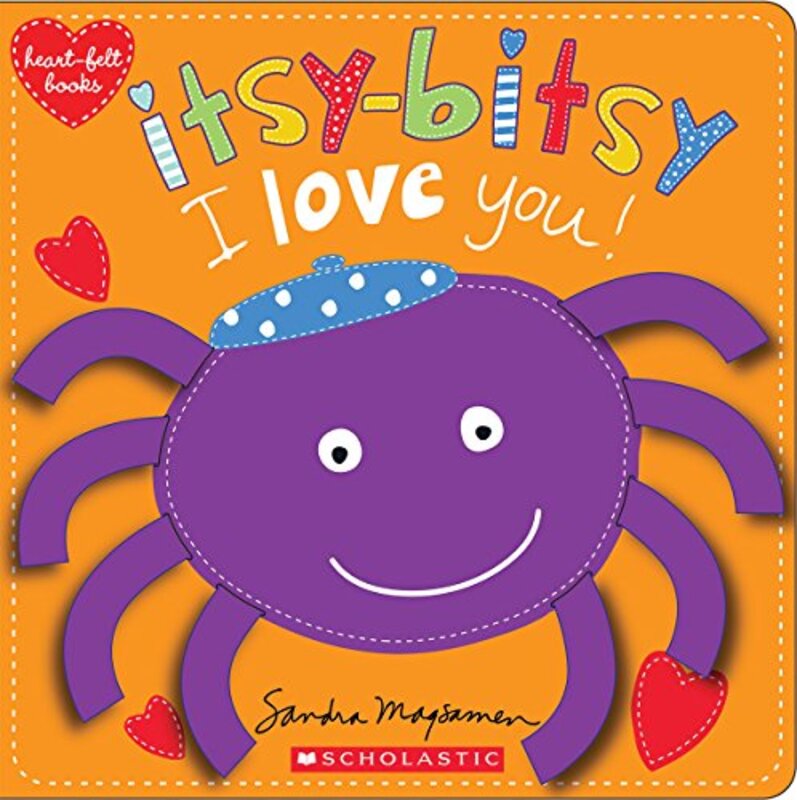 Book cover for "Itsy-Bitsy I Love You!" by Sandra Magsamen