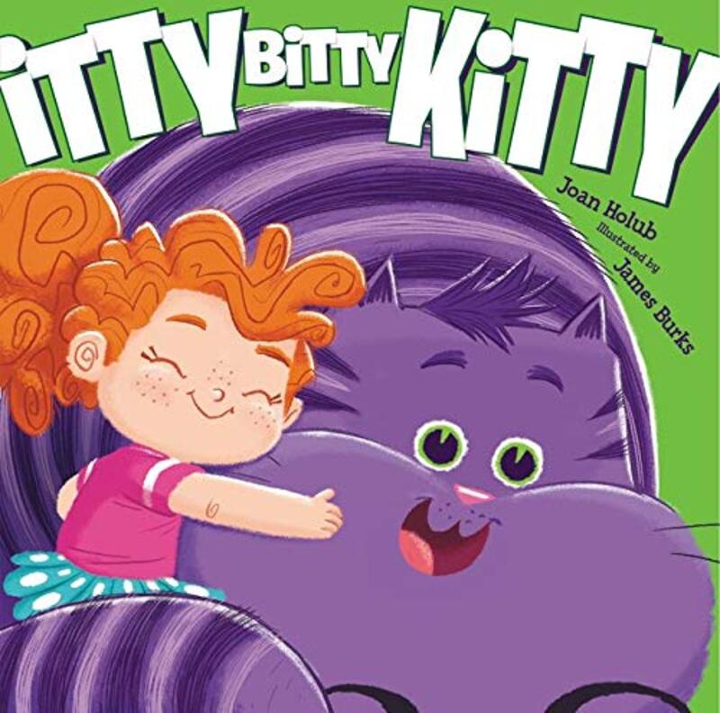 Book cover for "Itty Bitty Kitty" by Joan Holub
