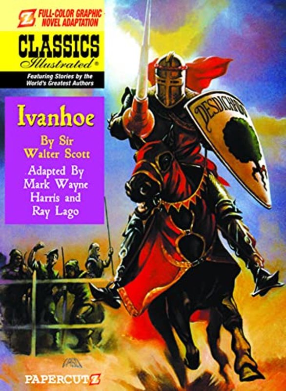 Book cover for "Ivanhoe" by Walter Scott