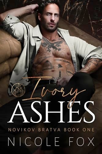 Book cover for "Ivory Ashes" by Nicole Fox