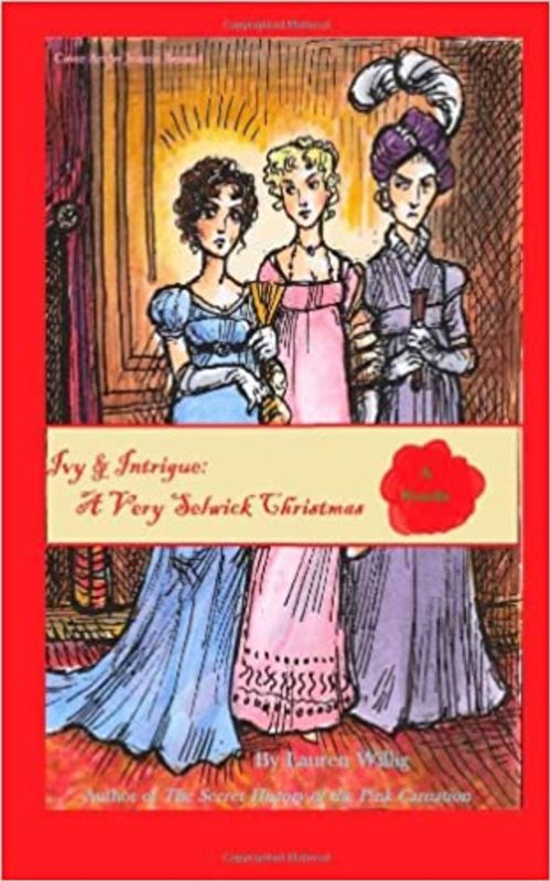 Book cover for "Ivy & Intrigue" by Lauren Willig