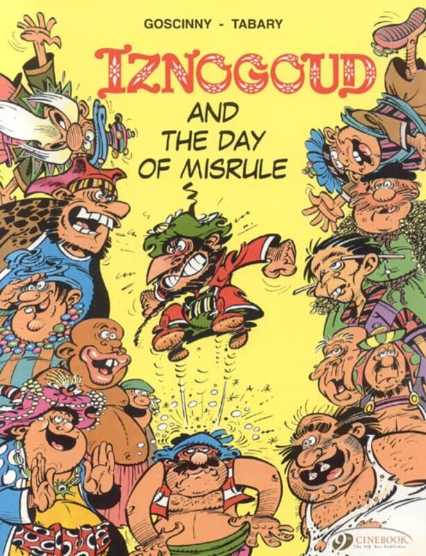 Book cover for "Iznogoud and the Day of Misrule" by Goscinny