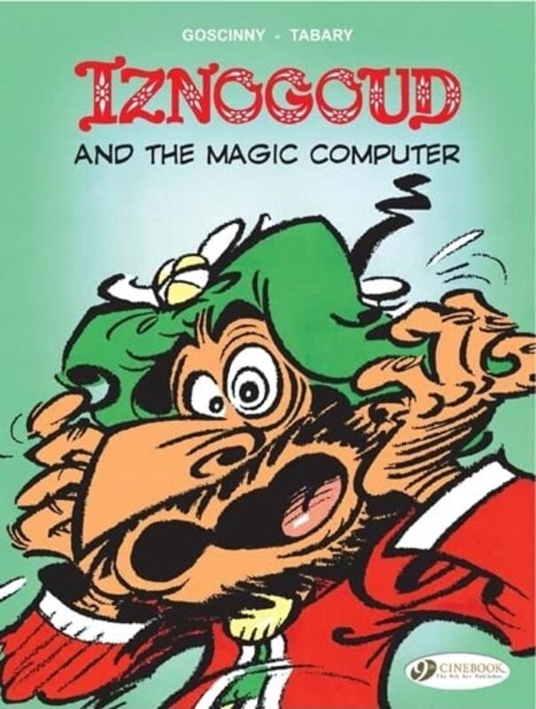 Book cover for "Iznogoud and the Magic Computer" by Goscinny
