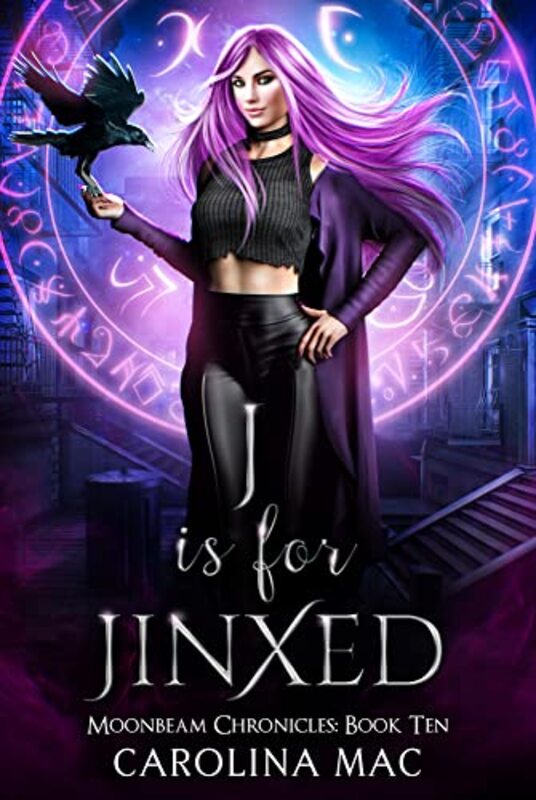 Book cover for "J is for Jinxed" by Carolina Mac