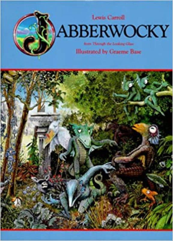 Book cover for "Jabberwocky" by Lewis Carroll