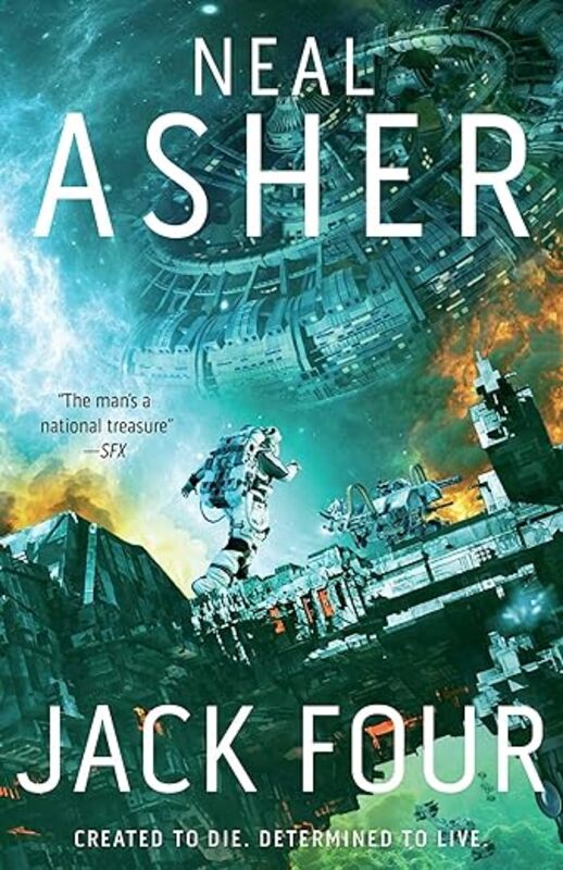 Book cover for "Jack Four" by Neal Asher