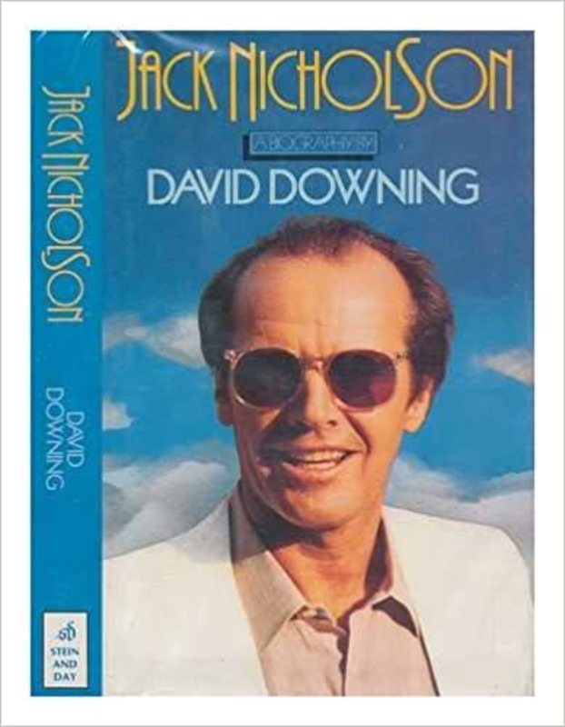 Book cover for "Jack Nicholson" by David Downing
