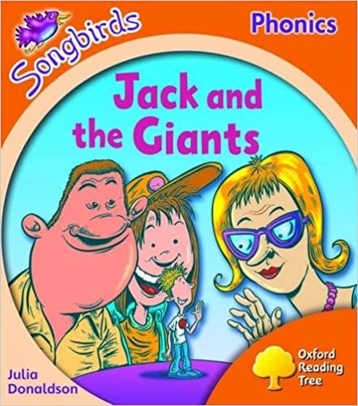 Book cover for "Jack and the Giants" by Julia Donaldson