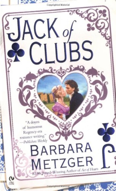 Book cover for "Jack of Clubs" by Barbara Metzger