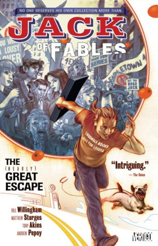 Book cover for "Jack of Fables, Vol. 1" by Bill Willingham