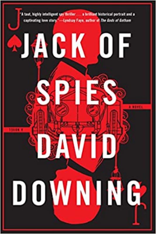 Book cover for "Jack of Spies" by David Downing