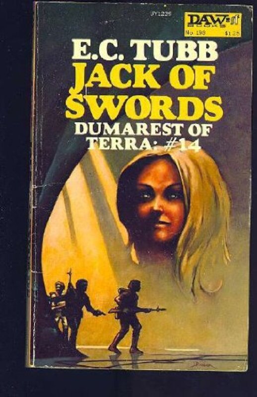 Book cover for "Jack of Swords" by EC Tubb