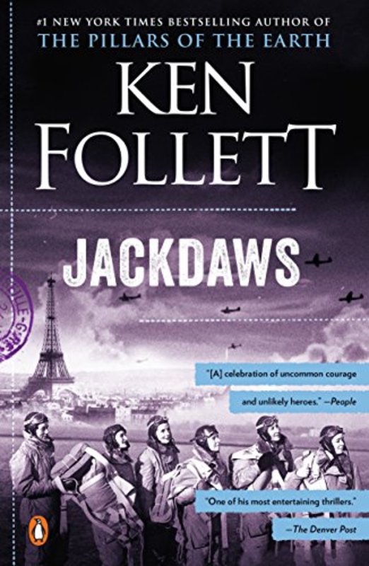 Book cover for "Jackdaws" by Ken Follett