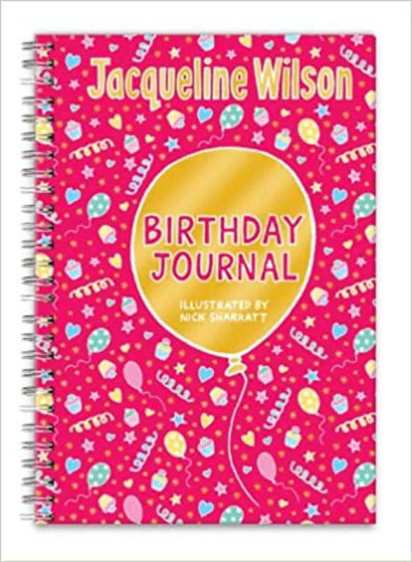 Book cover for "Jacqueline Wilson Birthday Journal" by Jacqueline Wilson