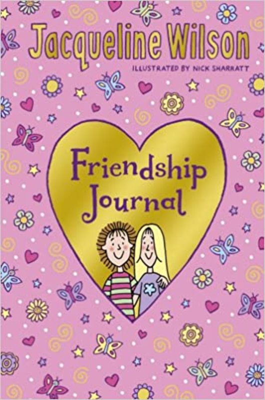 Book cover for "Jacqueline Wilson Friendship Journal" by Jacqueline Wilson