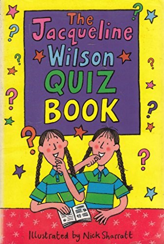 Book cover for "Jacqueline Wilson Quiz Book" by Jacqueline Wilson
